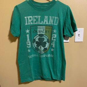 Green Ireland Football Championship Graphic T-Shirt